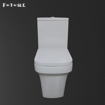 Muet de piège de P rinçant la carte de travail au plancher couplée étroite ISO9001 de toilette de salle de bains
