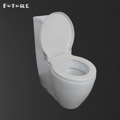 La double fin moderne affleurante d'ISO9001 3L 6L a couplé le cabinet d'aisance en céramique de toilette anti-vieillissement