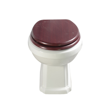 Le rond vitré doux de nouveau à la fin de toilette de mur a couplé le deepth de 420mm