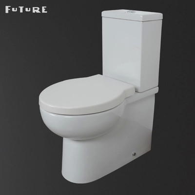 Largeur de la toilette 380mm de salle de bains couplée par fin automatique de désodorisation