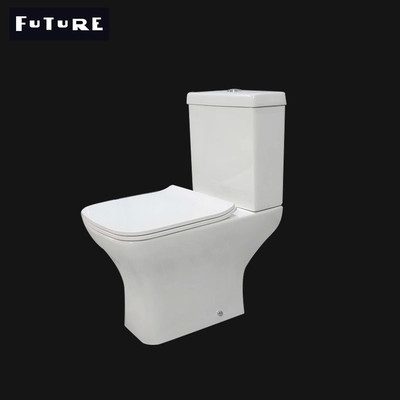 Toilette sans monture standard idéale R-U de projection courte à la mode conforme