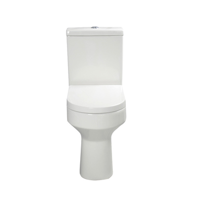 la toilette couplée étroite contemporaine en deux pièces antiusure a prolongé la désodorisation automatique