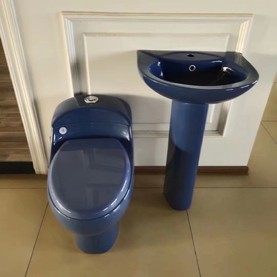 Le style européen S emprisonnent la toilette d'une seule pièce anti Seat allongé bactérien de Siphonic