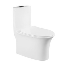 Toilette d'une seule pièce de Siphonic de lavabo philippin antibactérien de Watercloset avec le piège de S