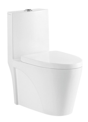 Commode d'une seule pièce philippine 750x390x775mm de piège de la toilette S d'UPC Watercloset Siphonic