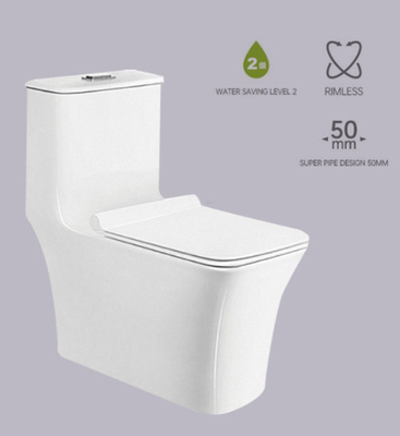 Conception superbe 50mm de tuyau de toilette d'une seule pièce sans monture philippine résistante de Siphonic d'éraflure