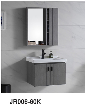 Résistance blanche d'usage de trou de la CE de salle de bains de lavabo de Cabinet simple de miroir