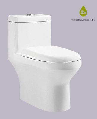 Le cabinet européen d'une seule pièce de piège de S raye Watercloset philippin résistant