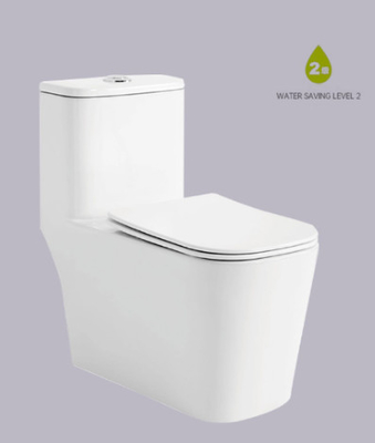 Cabinet d'aisance de lavage à grande eau de Siphonic de rendement élevé 675*375*710mm Watercloset philippin