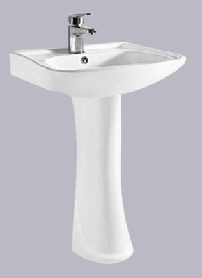 Lavabo philippin écologique de résistance à l'usure de lavage de main de lavabo sur pied de salle de bains